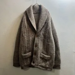 Vintage 80s ニット セーター カーディガン 70s ヴィンテージ  北欧 肉厚