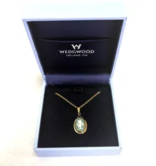 WEDGWOOD ウェッジウッド ジャスパー ペンダント ネックレス 箱あり