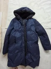 ズッカ 正規品 WHO フード セール グース ダウン コート ネイビー 100