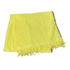 CHANEL(シャネル) 小物美品  - イエロー ビーチタオル コットン