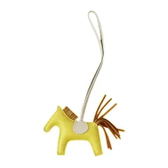 【天白】エルメス ロデオPM バッグチャーム ライム セサミ クレ B刻印 2023年頃製造 アニョーミロ 小物 レディース その他