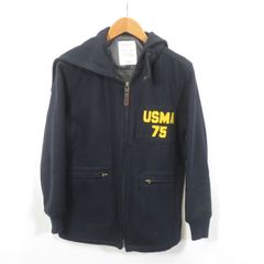 希少 92年製 USMA カデットコート 38 黒 ウール アメカジ 米国製