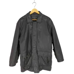 ユーズドフルギ USED古着  caw leather カウレザーカーコート メンズ  Lのサムネイル