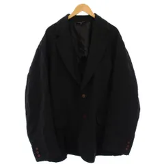 コムデギャルソン　黒 テーラードジャケット スタンドカラー 2026年最新】BLACK COMME des GARCONS メンズ テーラードジャケットの