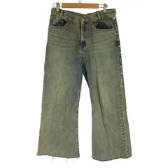 ★新品未使用★最安値★knuth marf ダメージデニム damage denim pants(unisex)/saxblue | KNUTH MARF