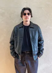 90s レザージャケットヴィンテージビンテージ50s60s70s80s90scomoli AURALEE A.PRESSEコモリ オーラリーアプレッセ常田須田stussy supreme19soovyoldオーバーサイズy2kストリートのサムネイル