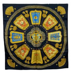 超美品エルメス Poste et Cavalerie 大判 スカーフ カレ 90 美品 エルメス Poste et Cavalerie 大判 スカーフ カレ 90 - メルカリ