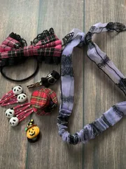 【ガーリー】キッズ ヘアアクセサリー まとめ売り パンダ リボン 【Re:Style】