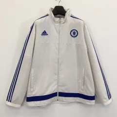 アディダス 必須アイテム チェルシー 白 파 14-15 ウーブン ウィンドブレーカー 110