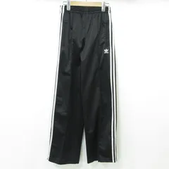 【三重本店】 中古 adidas Originals | アディダスオリジナルス FIREBIRD ファイヤーバードルーズトラックパンツ ロゴ刺繍 サイドジッパー IT7404 ブラック サイズ：S 【107】