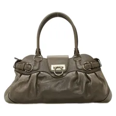 FERRAGAMO/SalvatoreFerragamo(サルバトーレフェラガモ) ハンドバッグ マリッサ グレーブラウン レザー