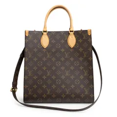 ルイ ヴィトン サックプラ PM トート 2WAY 斜め掛け ショルダー ハンドバッグ モノグラム ヌメ革 レザー ブラウン ゴールド金具 M46263 LOUIS VUITTON（未使用　展示品）