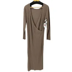 マウジー moussy {{M_}}KNIT ドレス ニットマキシワンピース 070 BEG レディース FREE 