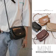 ミニバッグ ショルダーバッグ レディース 斜めがけ 大人 ポシェット レザーバッグ 小さめ フラップバッグ 肩掛け バッグ 20代 30代 40代 50