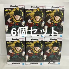 未開封 僕のヒーローアカデミア Grandista 緑谷出久 フィギュア 6個セット SFQ479 c101