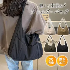 ショルダーバッグ レディース ラウンドショルダーバッグ 2WAY ポケット付き 大きめ ボディバッグ 旅行バッグ 軽量 撥水加工 通勤 通学