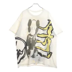 Cactus Jack (カクタスジャック) 21AW KAWS FRAGMENT カクタスジャック カウズ フラグメント プリントクルーネック 半袖Tシャツ