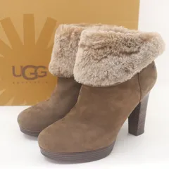 IT1QWM2W86JN UGG アグ DANDYLION ダンデライオン ダンディライオン ショートブーツ 1003614 ムートン レザー ヒール レディース 23cm