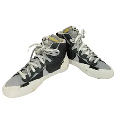 ナイキ NIKE BLAZER MID BLACK/WOLF GRAY/WHITE ブレーザー ミッド ミドルカットスニーカー メンズ  25cm