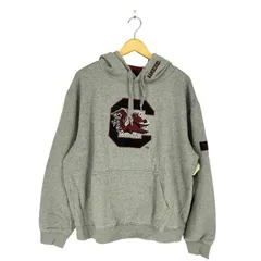 ユーズドフルギ USED古着 {{colosseum}} フロント刺繍プルオーバーパーカー メンズ  XL