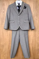 美品　Ready Freddy  レディフレディ　グレー　男の子スーツ　長ズボン　110cm  入園　卒園　入学