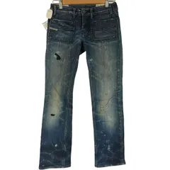 ディーゼル DIESEL WENGA スキニーダメージデニムパンツ メンズ  26/32