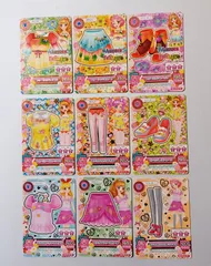 【コーデ セット】フォーリッジトップス フローラシースルーシャツ パステルピンクハートトップス 姫里マリア 北大路さくら 大空あかり 天羽まどか 星宮いちご ／  アイカツ！ Aikatsu！