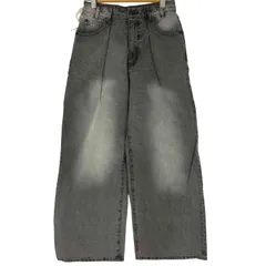 ジーナシス JEANASIS タックデニムワイドパンツ レディース JPN：S 