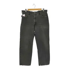 リーバイス Levis 00S USA製 550 RELAXED FIT 後染めブラックデニム メンズ  W38/L29