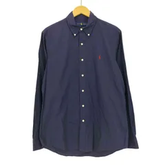 ラルフローレン RALPH LAUREN CLASSIC FIT 現行タグ ポニー刺繍 ボタンダウンシャツ メンズ import：M 