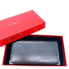 ✨新品未使用✨ Cartier 長財布 サントス プレート ラウンド - メルカリ