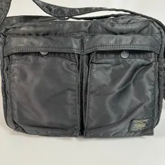 PORTER　二層式　タンカー　ショルダーバッグ　ブラック　日本製