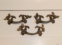 フランスアンティーク オルモル リボン 花綱 壁飾り ロココ ルイ16世
