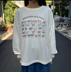 CAT BREEDプリントプルオーバー(143476)