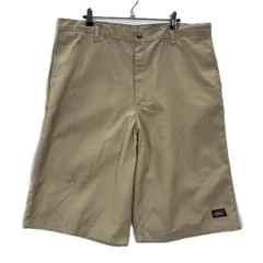 Dickies ワークショーツ ベージュ 表記38 Honduras製