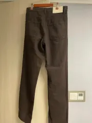 ザラ ストレート デニム 茶色