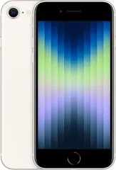【美品・Aランク】電池100％ SIMフリー Apple iPhone SE (第3世代) 128GB スターライト