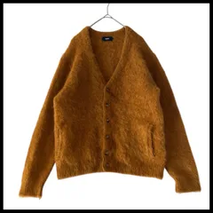 シップス　SHIPS　2023AW　スリアルパカ Vネック カーディガン　アルパカ　キャメル