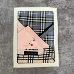 Burberry バーバリー　ハンカチセット　未使用品　チェック柄　ノバチェック