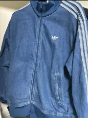 アディダス デニム トラックジャージ XL