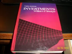 【中古本】Investments /Prentice Hall / /K0702-251104-0085 /0135046971