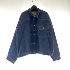 【中古】90s LEVI'S 1st 70501-0003 1936モデル サイズ44 インディゴ ボタン裏刻印555 リーバイス[17]