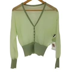 アメリ AMERI 2WAY SHEER COMPACT KNIT CARDIGAN レディース FREE のサムネイル