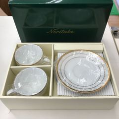お値下げ！新品未使用satin lace ノリタケカップ&ソーサー - メルカリ