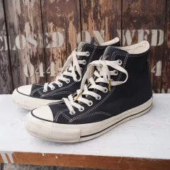 CONVERSE ADDICT コンバースアディクト HI BLACK コンバース アディクト チャックテイラー ブラック 黒 キャンバス ハイカット 1CL572 ◆US-8 1/2  (27cm)