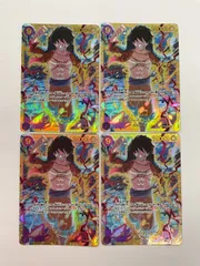 N079[PK]Y4004(カード) モンキー・D・ルフィ OP09-119 SEC 4枚セット やや傷や汚れあり 12/20出品