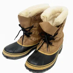 希少サイズ 11◇SOREL CARIBOU 防寒用 ウインターブーツ スノーブーツ ソレル カリブー 着脱可能 フェルトライニング アウトドア カナダ製