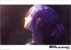 [중고] 클리어 포스터 A3 클리어 포스터 슈지 이토우 [이치 반 쿠지 기동 전사 Gundam GQuuuuuuuX (지크 악스) vol.3] H상