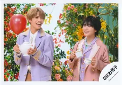 【中古】生写真(ジャニーズ) なにわ男子/大西流星・高橋恭平/横型・上半身/シングル「ハッピーサプライズ」MV＆ジャケ写オフショット/公式生写真