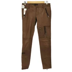 ポロジーンズカンパニーラルフローレン POLO JEANS COMPANY RALPH LAUREN ボタンブランド刻印 レザーパンツ メンズ 表記無 